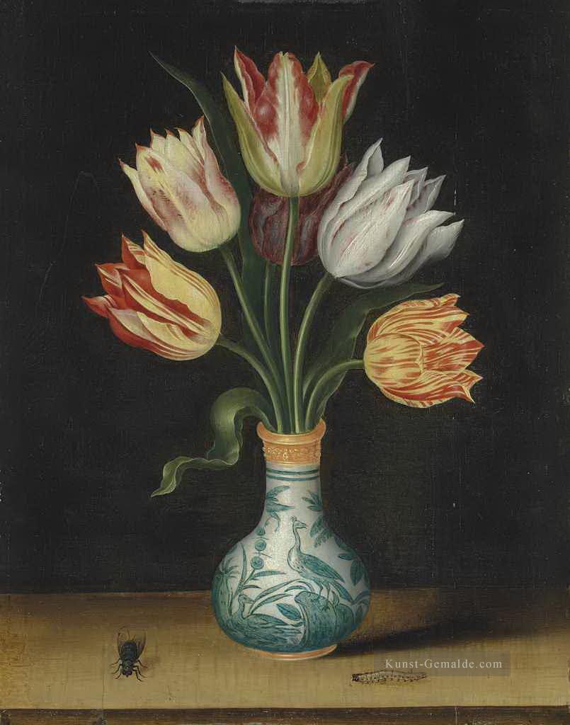 Tulpen in einer Vase Wan Li Ambrosius Bosschaert Ölgemälde